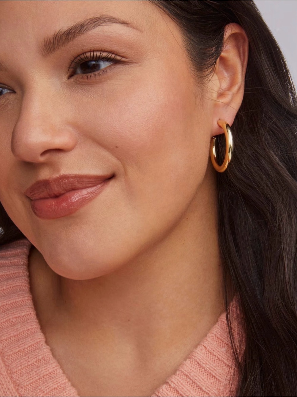 Kendra Scott Colette Hoop Earrings in Rose Gold